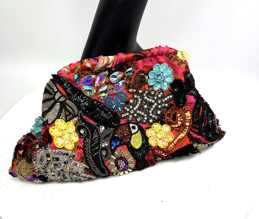 ASTRID Beaded Clutch Bag