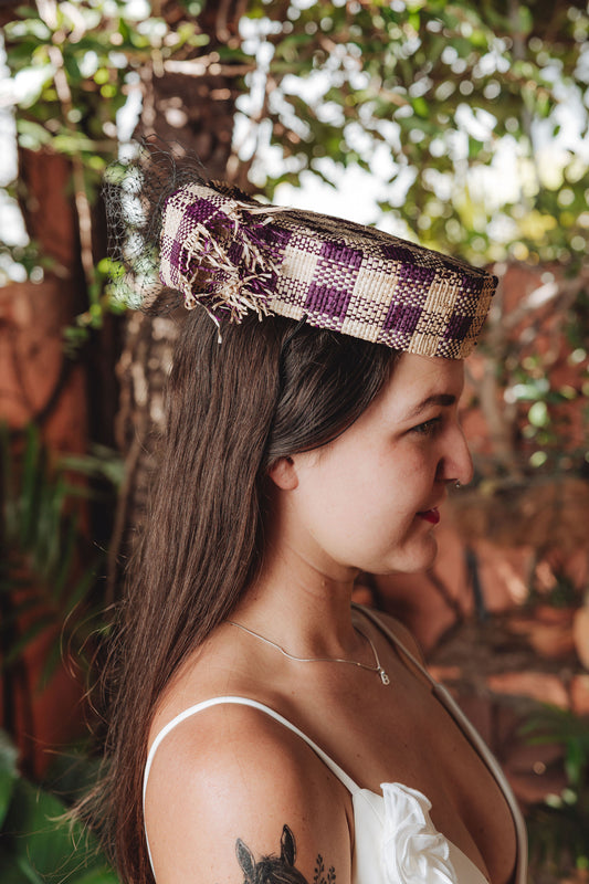 SKYE Straw Pill Box Hat