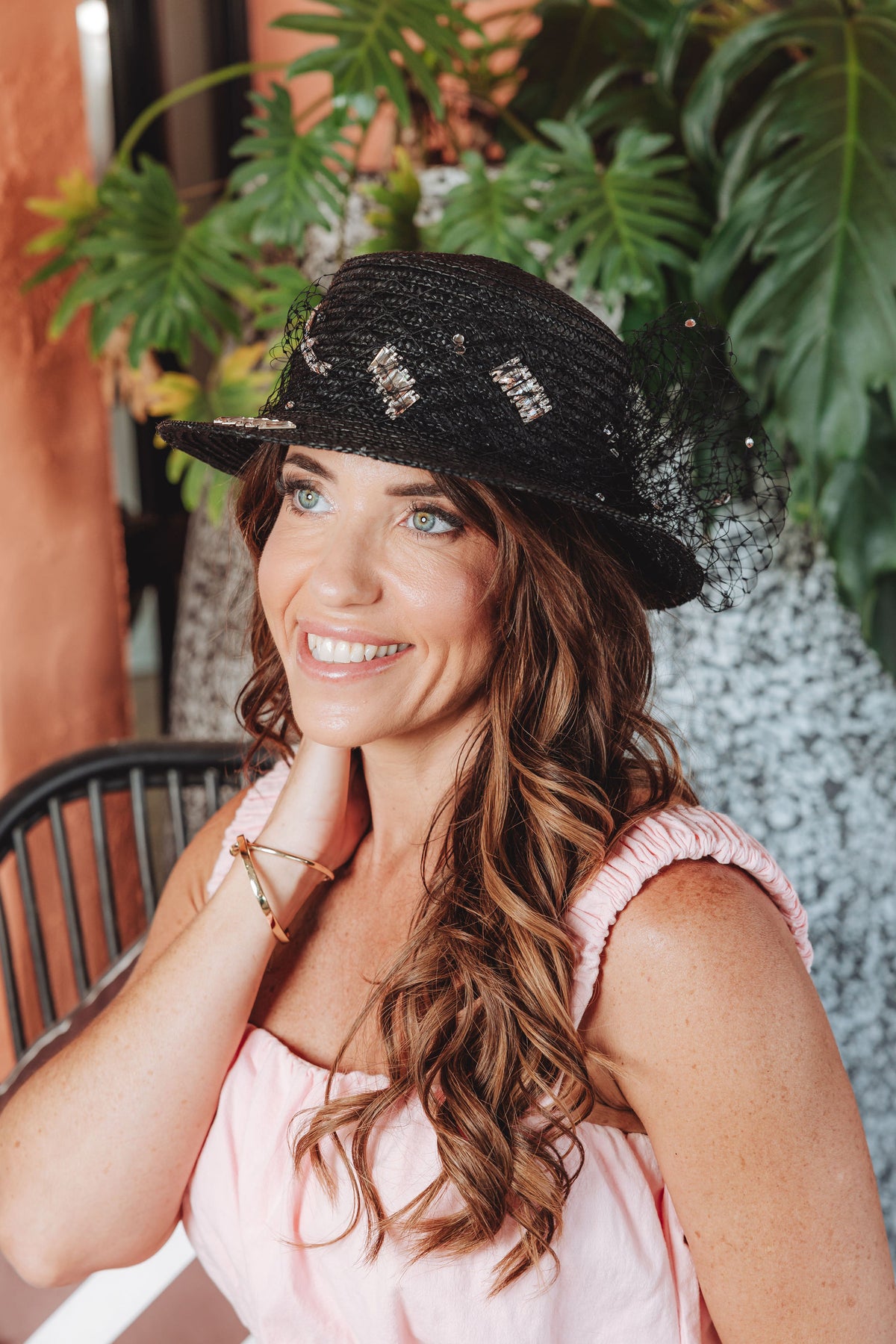 MORGAN Straw Boater Hat
