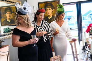 Hats and headpieces for the races Dezignz by Maree millinery Brisbane