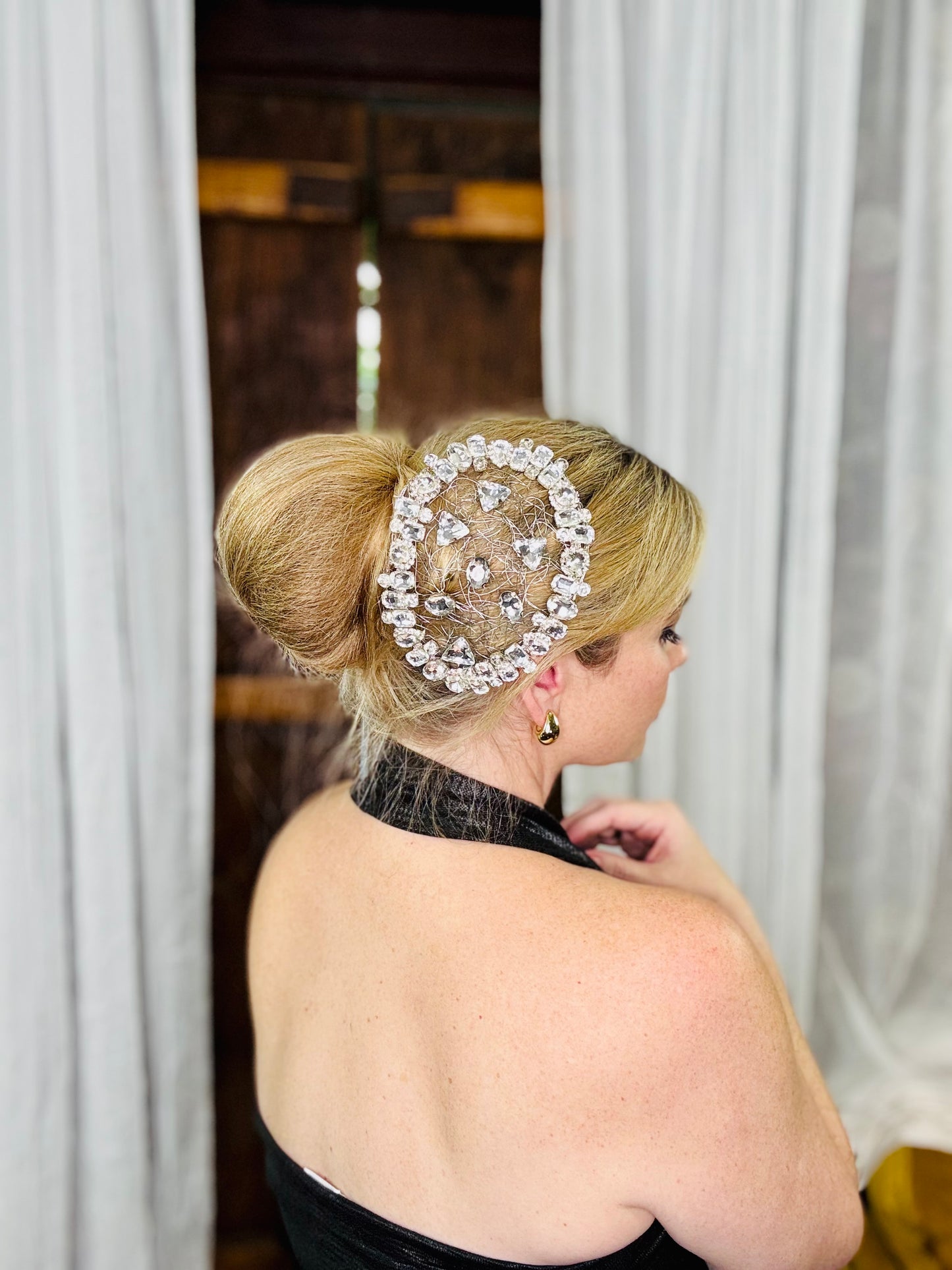GRETA Rhinstone Headpiece