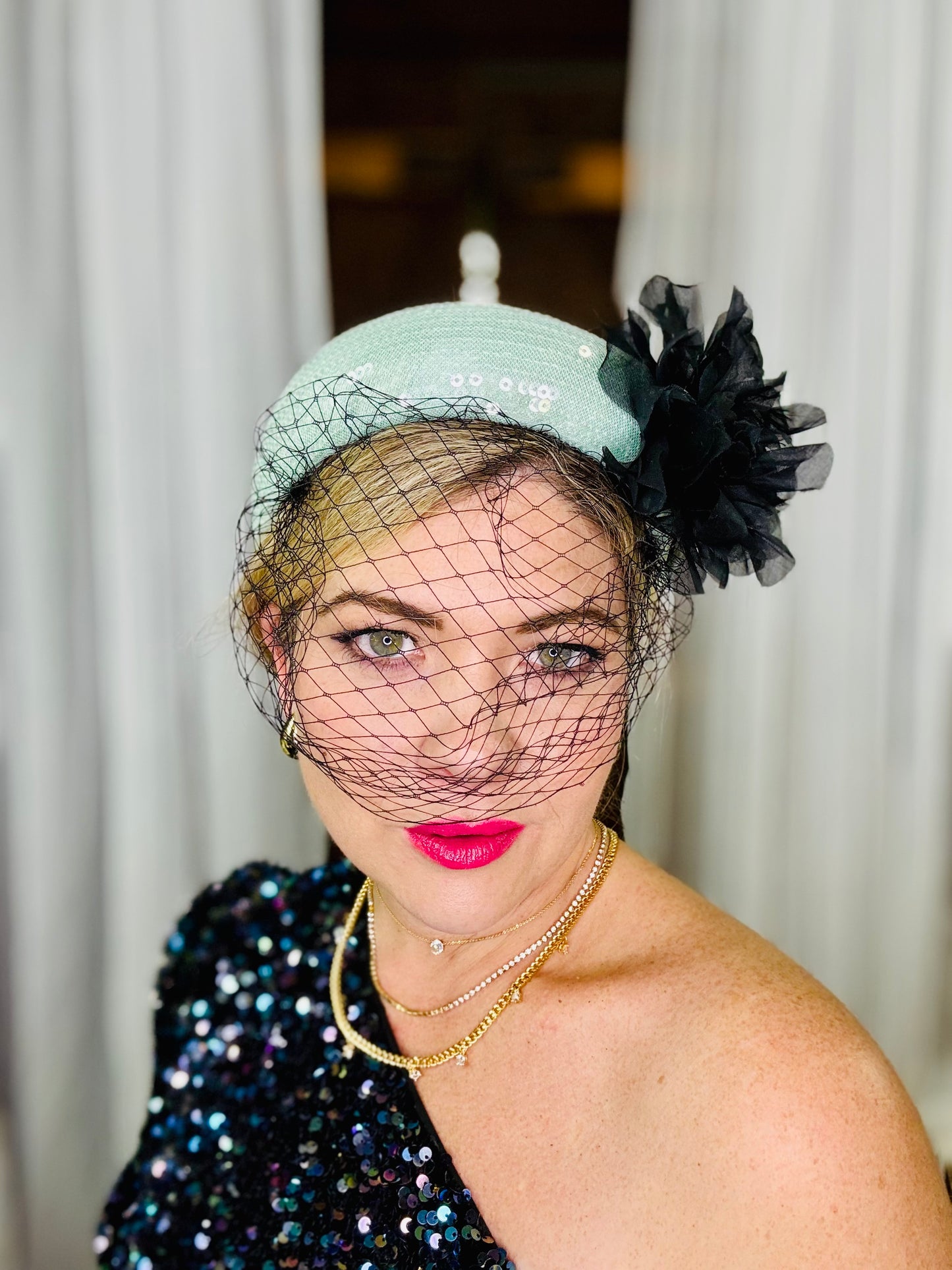 EDDIE sequined Headband