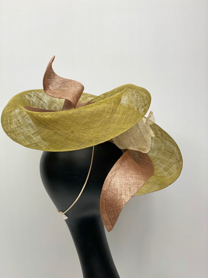 SUELLEN  Sinamay Race Day Hat