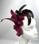 Load image into Gallery viewer, RIANNA  Feathers Headband Fascinator Race Day Hat
