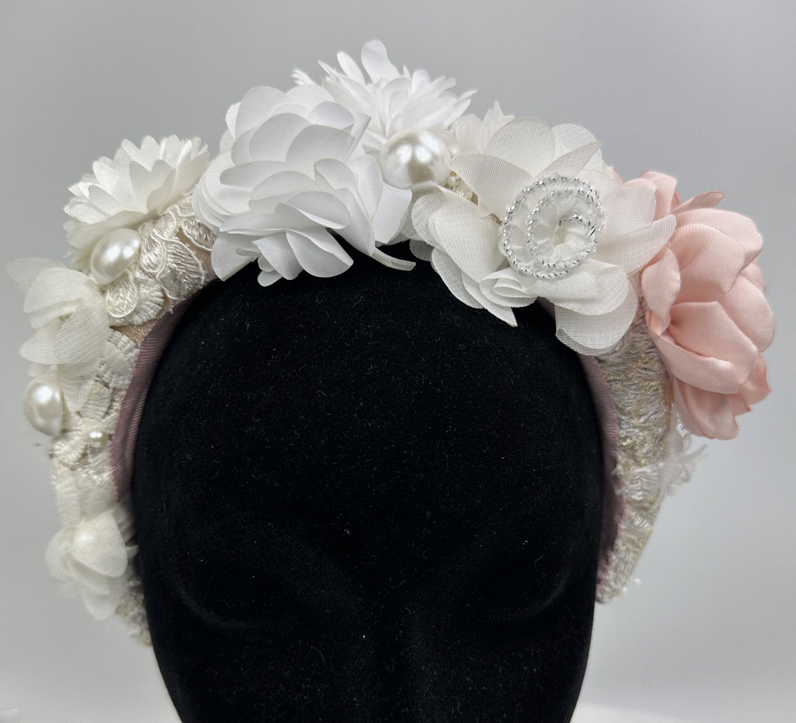 PAIGE Flowered Boho Headband