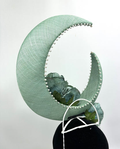 COCO Large Sinamay Percher Style Hat