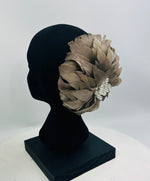 Load image into Gallery viewer, GENEVIVE Feather Flower Hat
