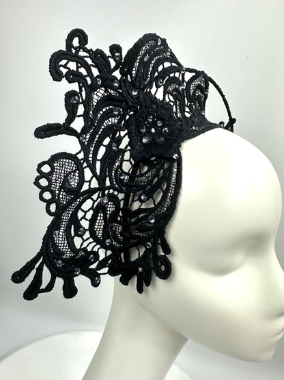 LUCILLE Lace Crown Hat