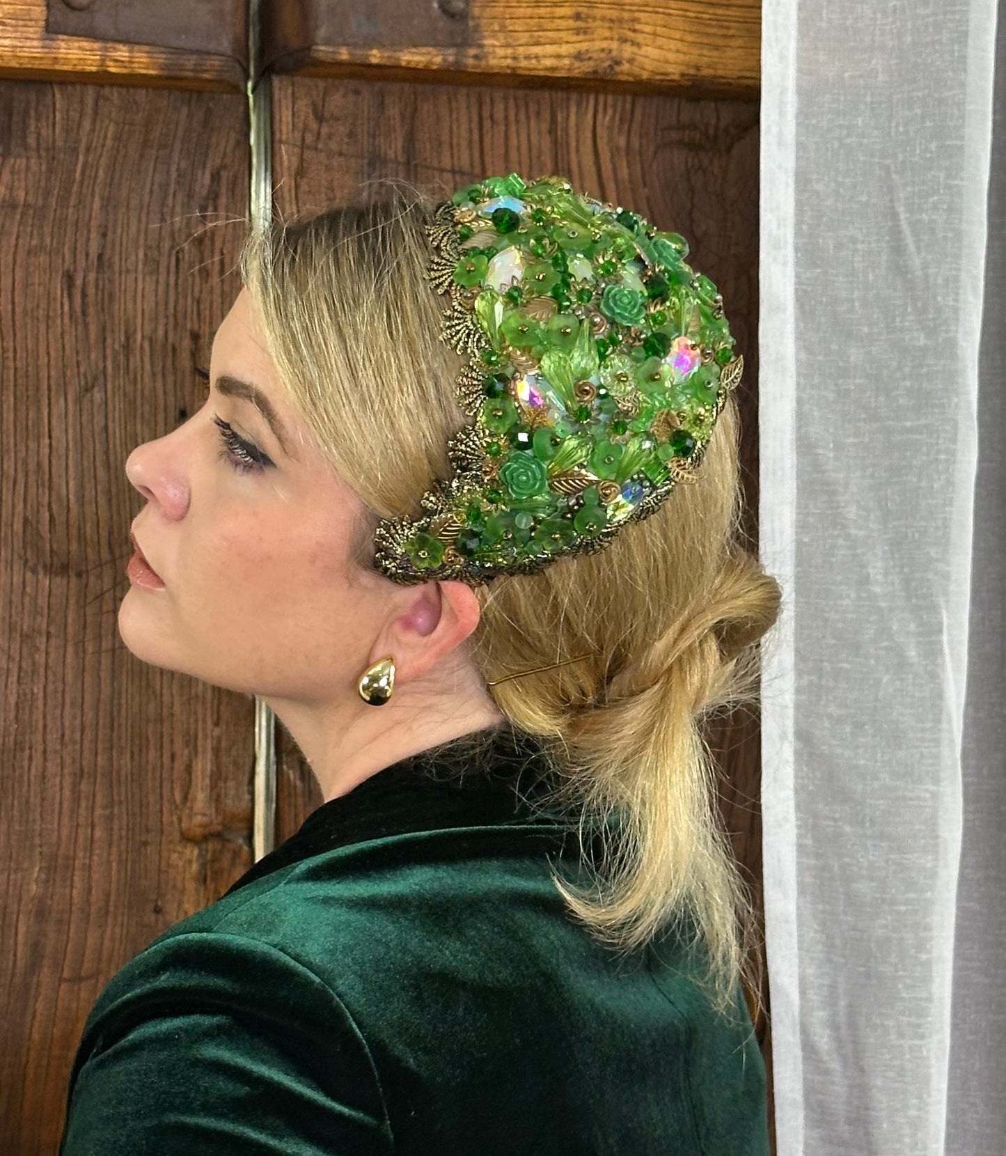 RENATA Cocktail Hat Fascinator Race Day Hat Bridal Headpiece