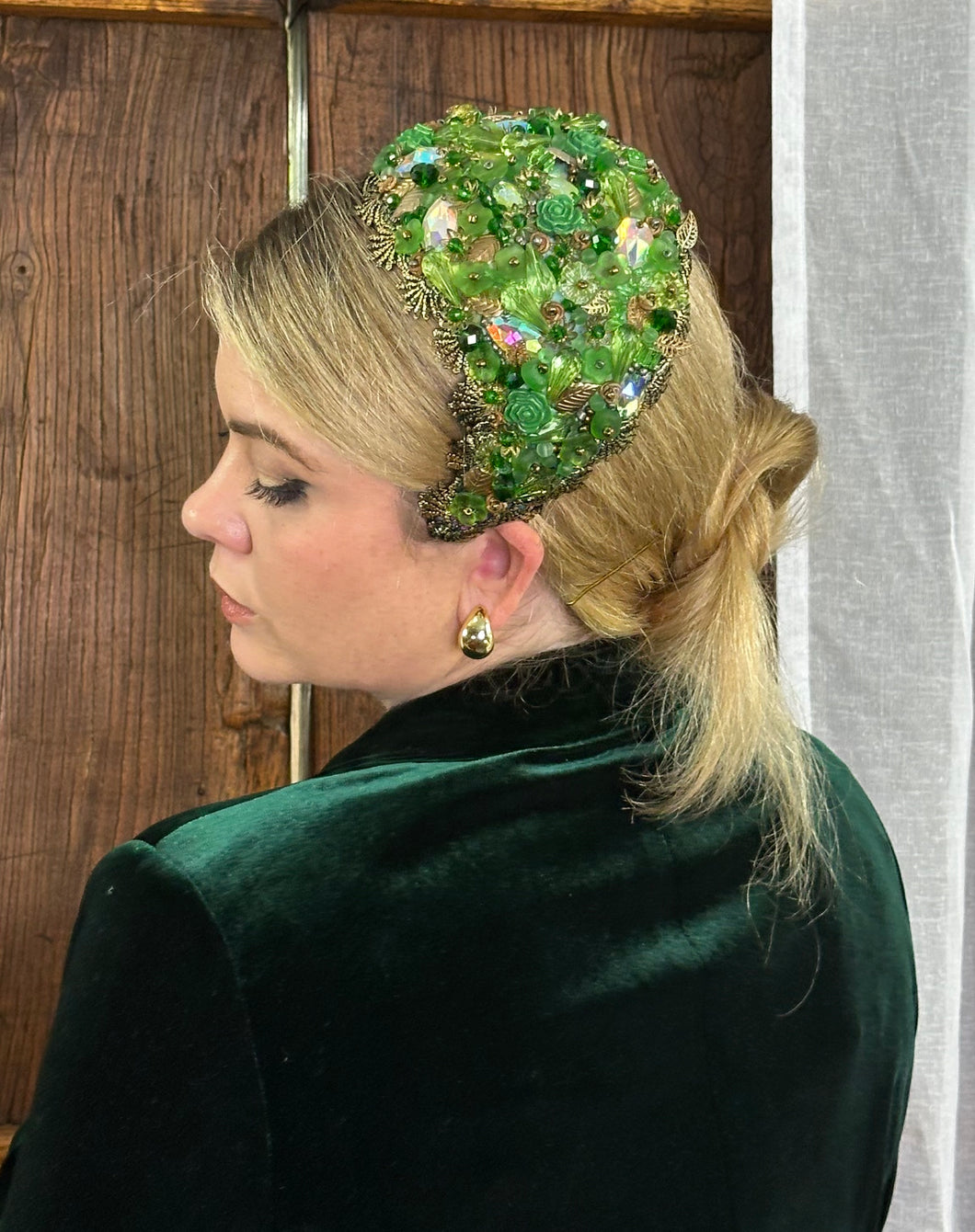 RENATA Cocktail Hat Fascinator Race Day Hat Bridal Headpiece