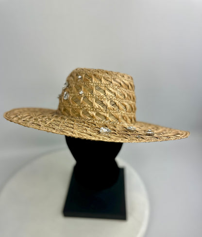 LILLIANA Wide Brimmed Straw m Hat
