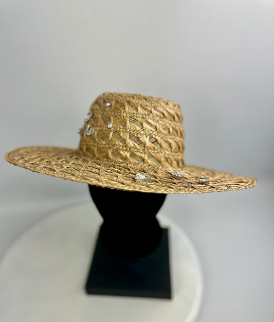 LILLIANA Wide Brimmed Straw m Hat