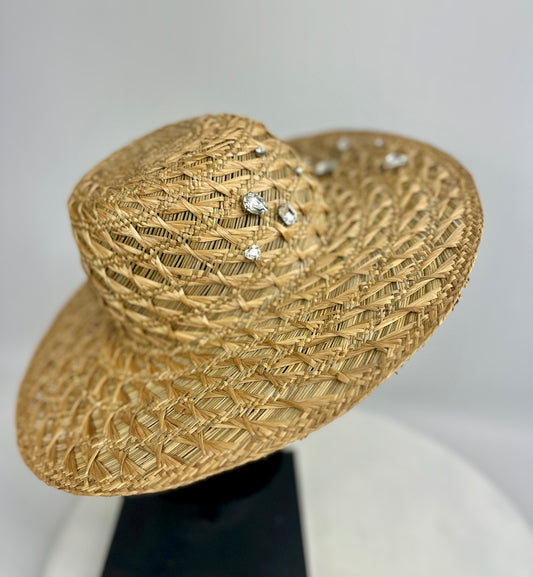 LILLIANA Wide Brimmed Straw m Hat