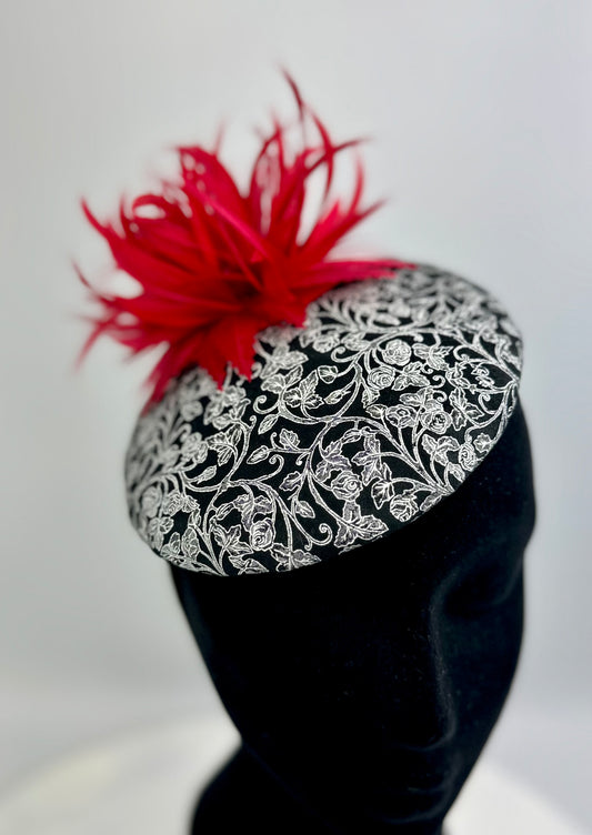 ZOEY Leather Button Hat