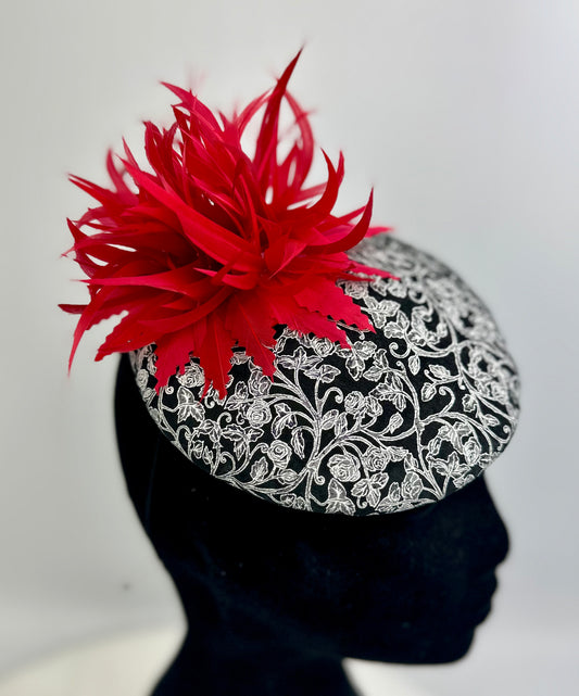 ZOEY Leather Button Hat