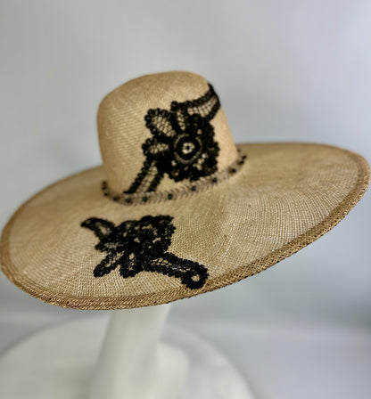 VANESSA Wide Brimmed Sun Hat