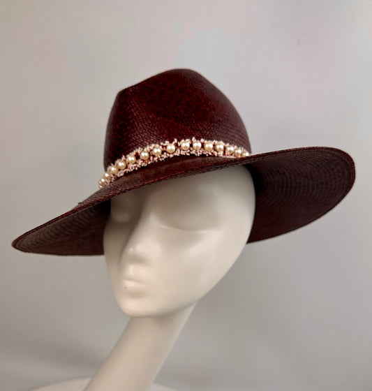 RILEY Straw Fedora