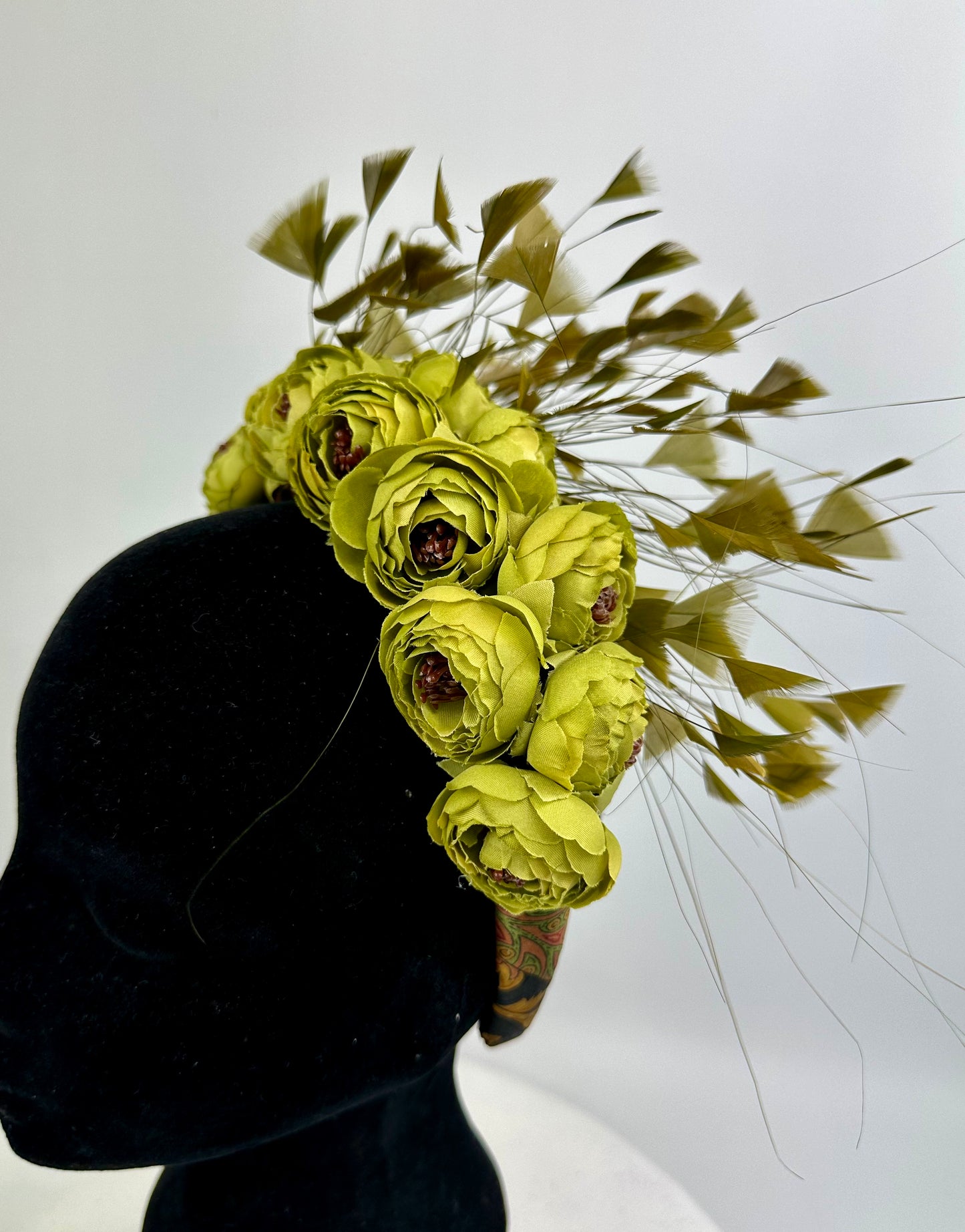 FRIDA IN GREEN Floral Headband
