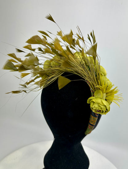 FRIDA IN GREEN Floral Headband