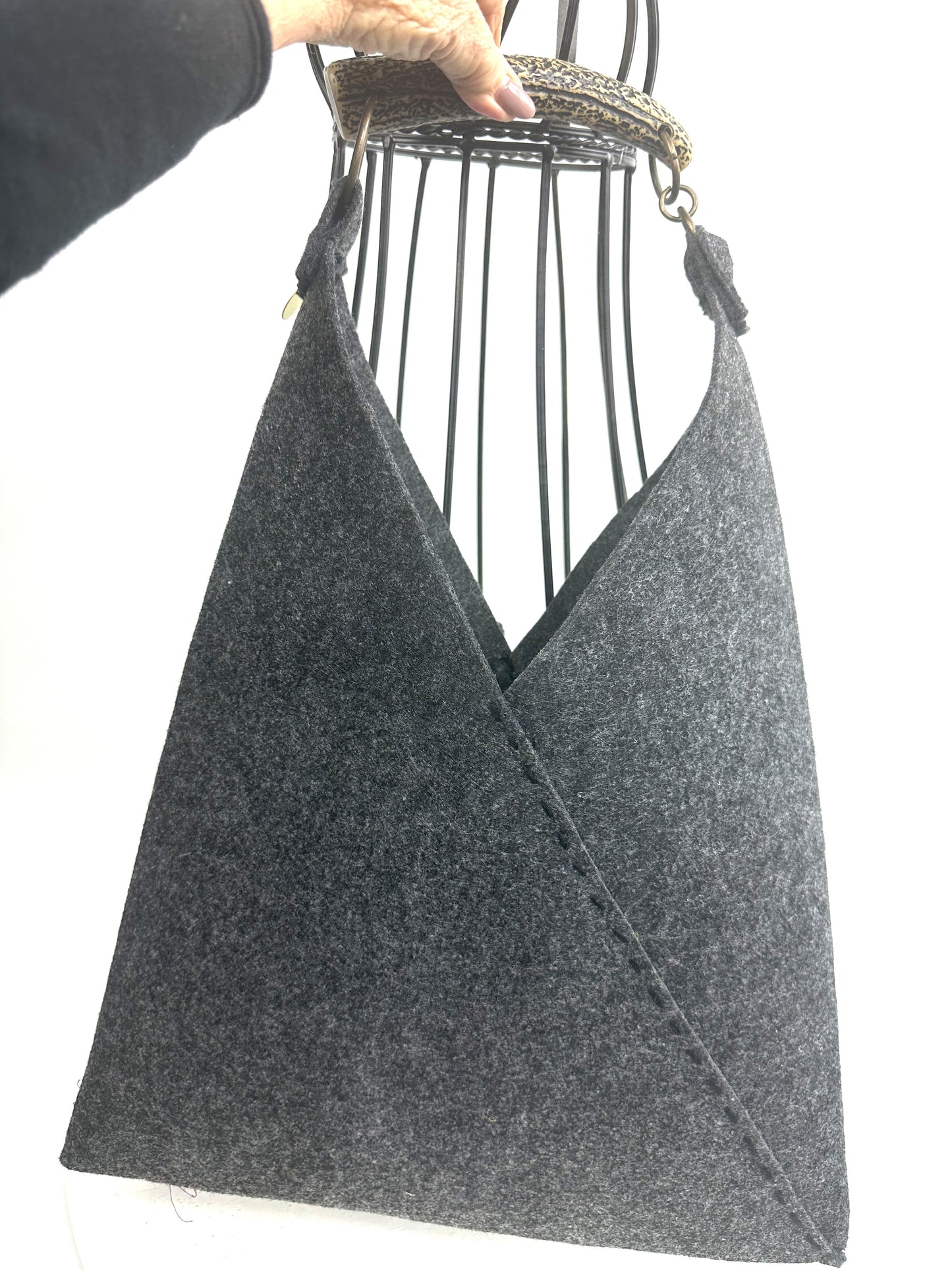 MATILDA Large Grey Toto Bag