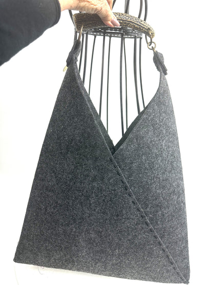 MATILDA Large Grey Toto Bag