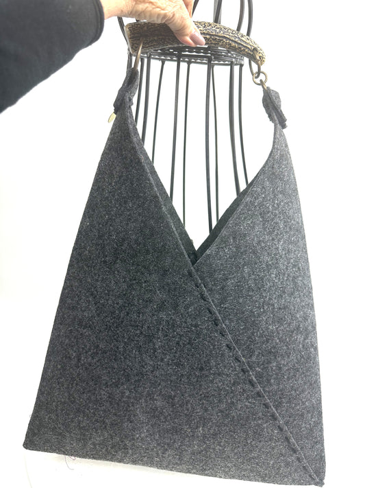 MATILDA Large Grey Toto Bag