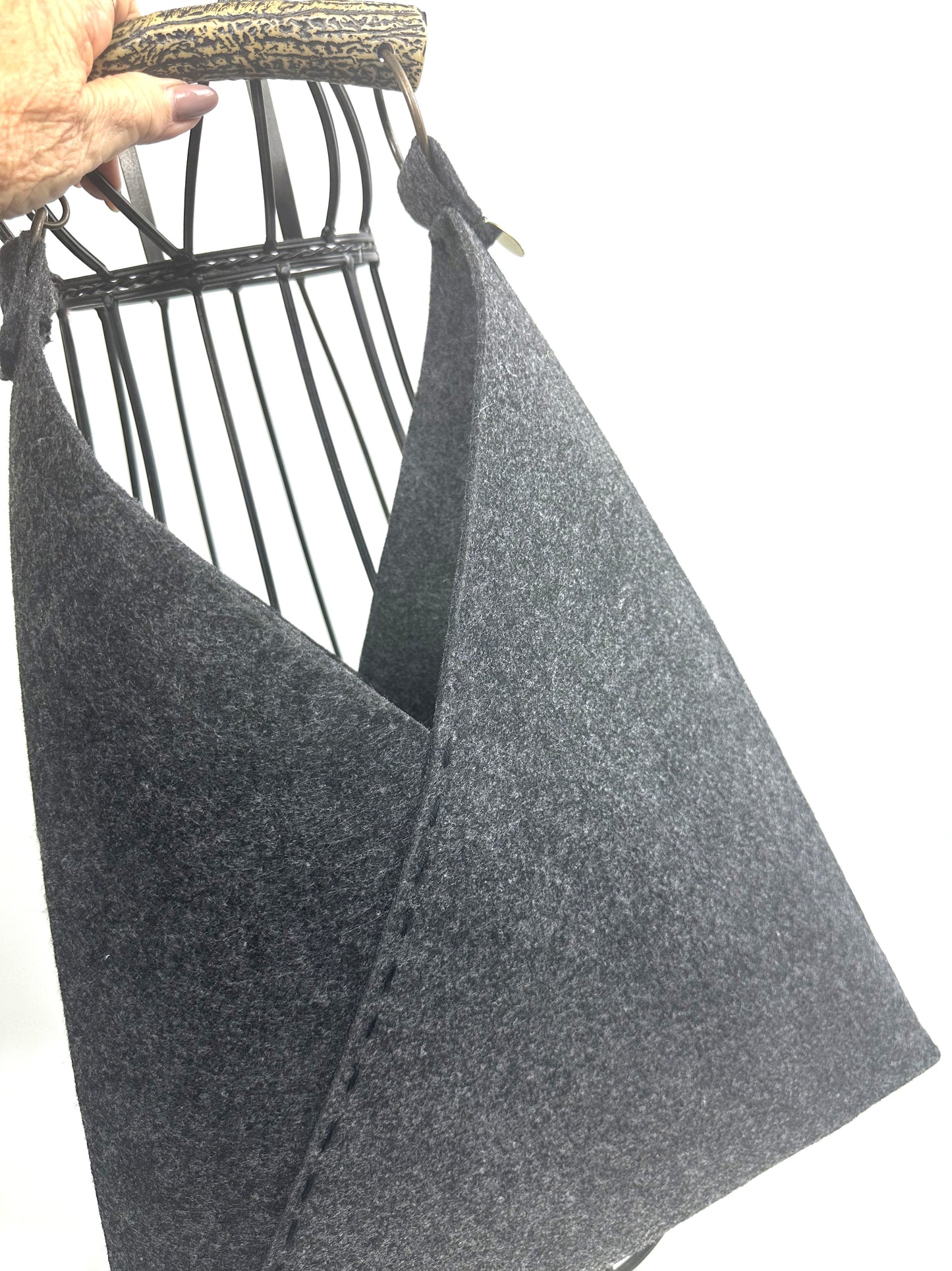MATILDA Large Grey Toto Bag