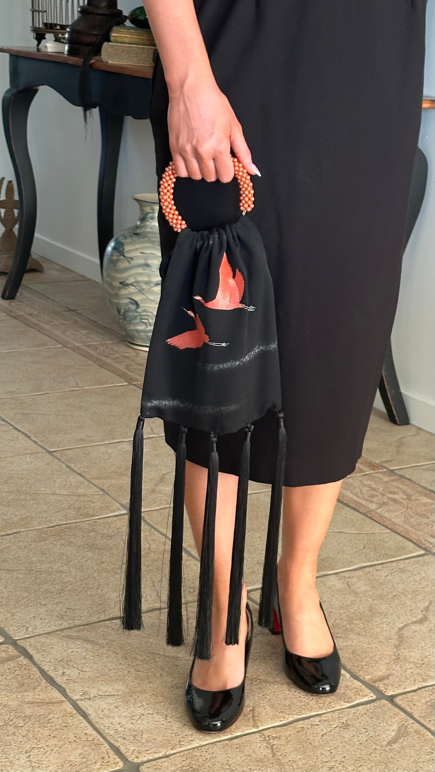 MAXINE Silk Evening Bag