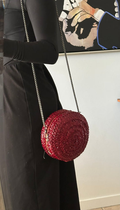 OPRAH Red Shoulder Bag