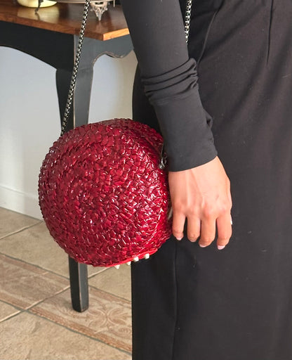 OPRAH Red Shoulder Bag