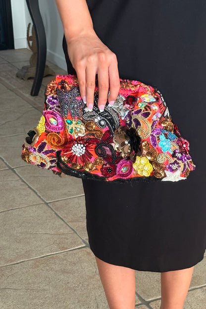 ASTRID Beaded Clutch Bag