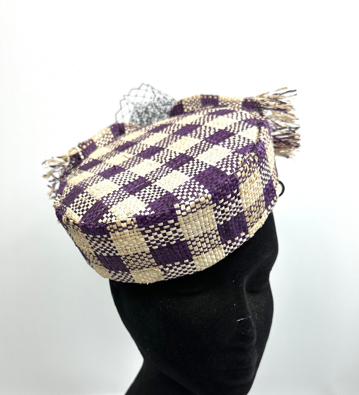 SKYE Straw Pill Box Hat