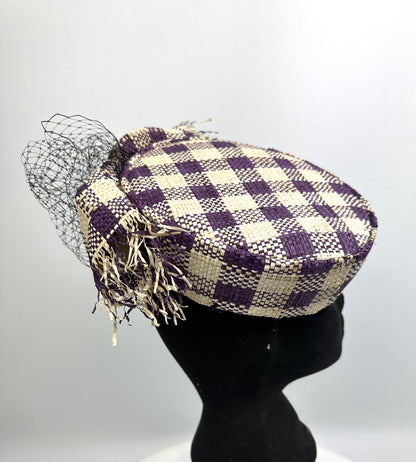 SKYE Straw Pill Box Hat