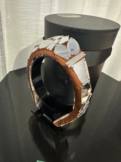 SARA Brown Padded Headband