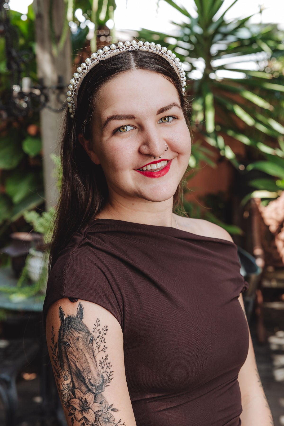 HEIDI Pearl Headband