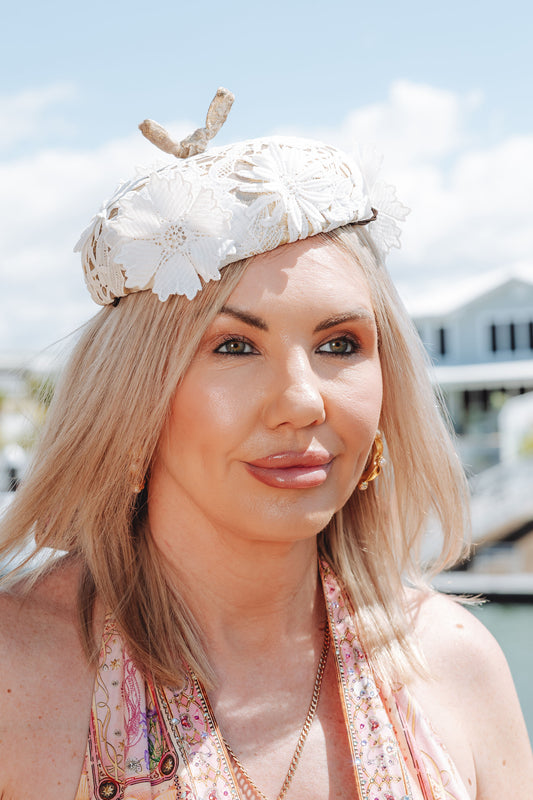 TORI Lace Beret