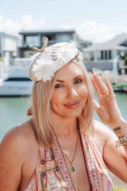 TORI Lace Beret
