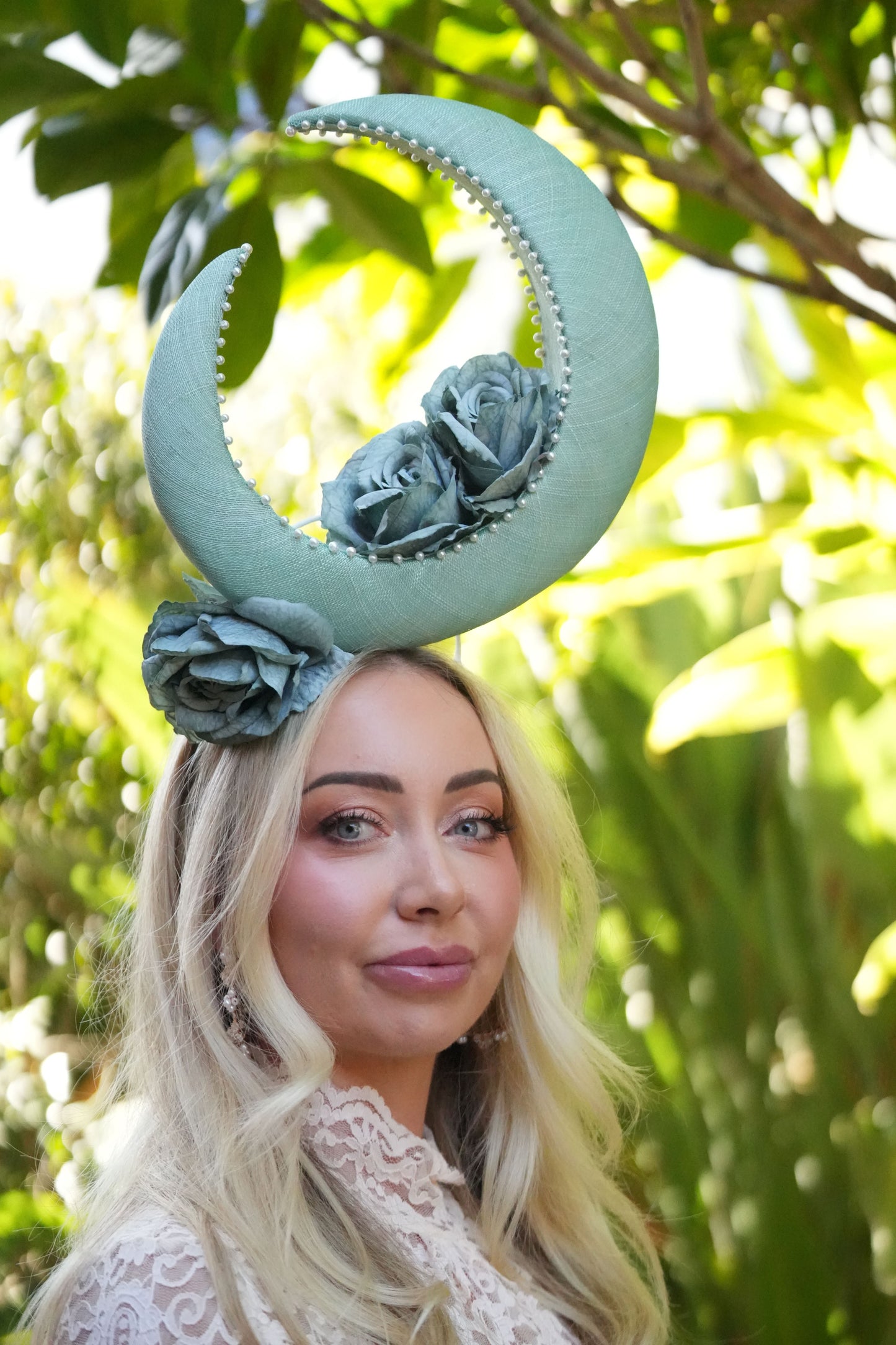 COCO Large Sinamay Percher Style Hat