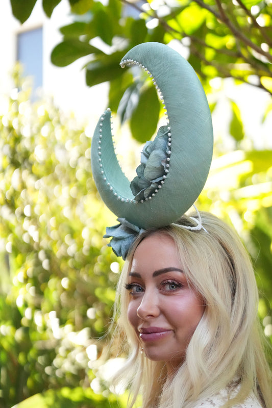 COCO Large Sinamay Percher Style Hat