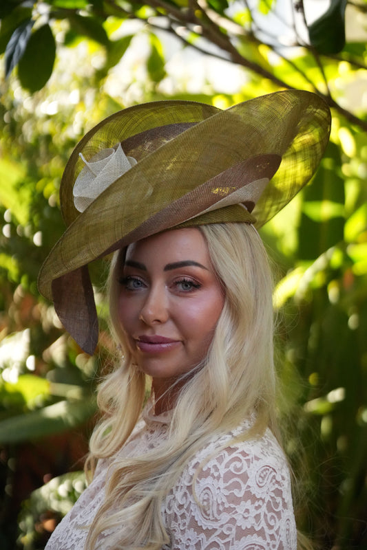SUELLEN  Sinamay Race Day Hat