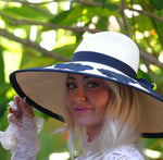 Load image into Gallery viewer, CONSTANCE Panama Fedora Hat
