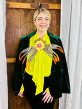 Load image into Gallery viewer, KHALESSI Leather Flower Brooch
