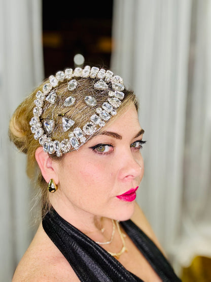 GRETA Rhinstone Headpiece
