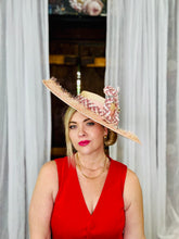 Load image into Gallery viewer, ESTELLE Wide Brimmed Boater Hat
