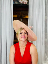 Load image into Gallery viewer, ESTELLE Wide Brimmed Boater Hat
