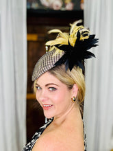 Load image into Gallery viewer, EMELIA Black and Cream Hat
