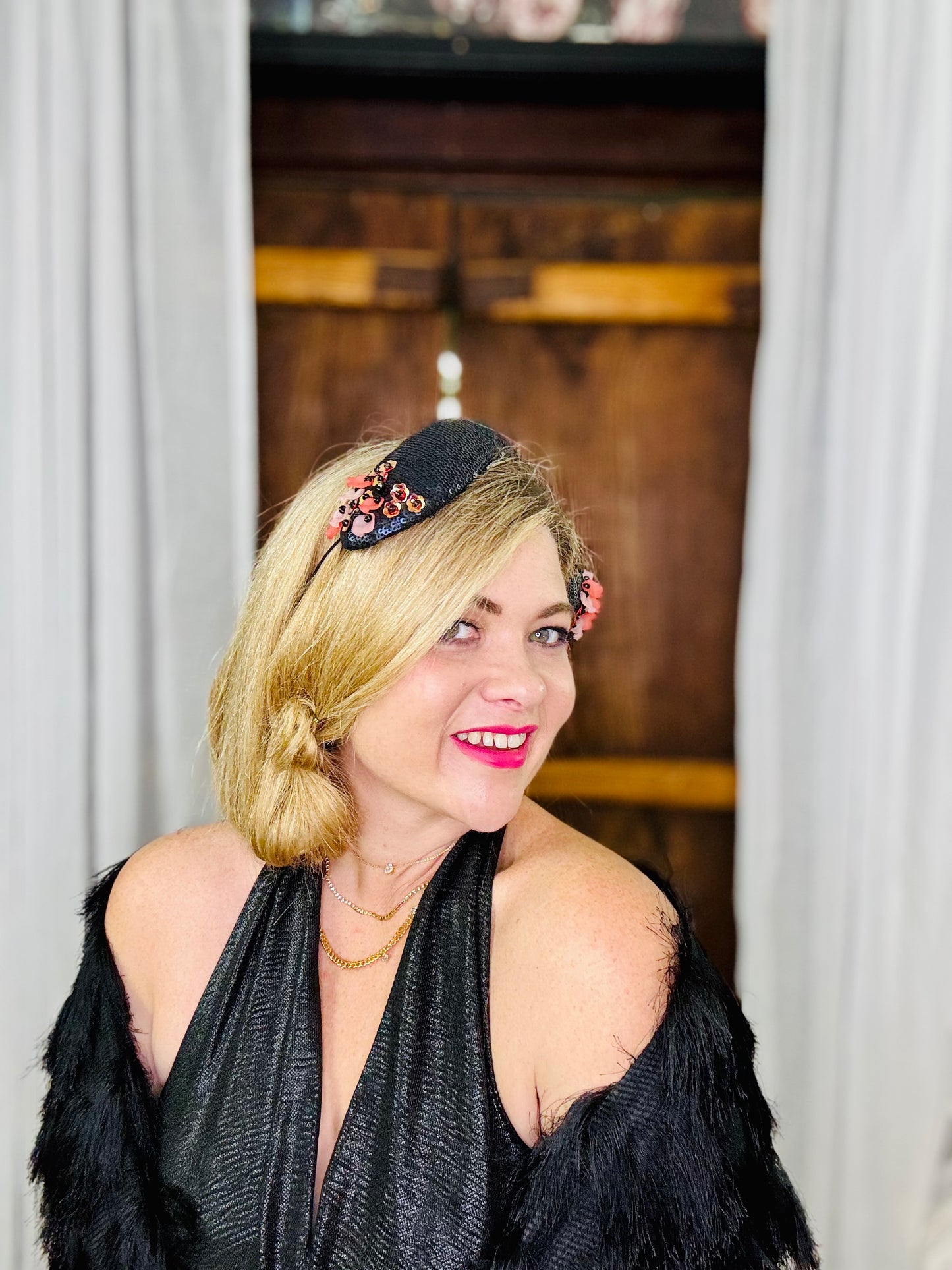ESME Cocktail Hat