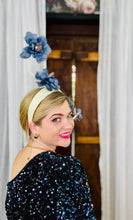 Load image into Gallery viewer, BONNIE Mint Green Leather Headband Fascinator Hat
