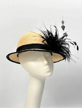 Load image into Gallery viewer, RUTH Natural Straw Hat - Dezignz By Maree
