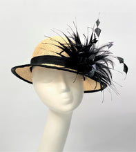 Load image into Gallery viewer, RUTH Natural Straw Hat - Dezignz By Maree
